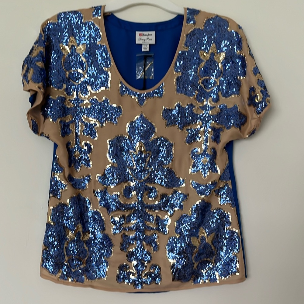 NWT Tracey Reese for Target sequined top. Size XS